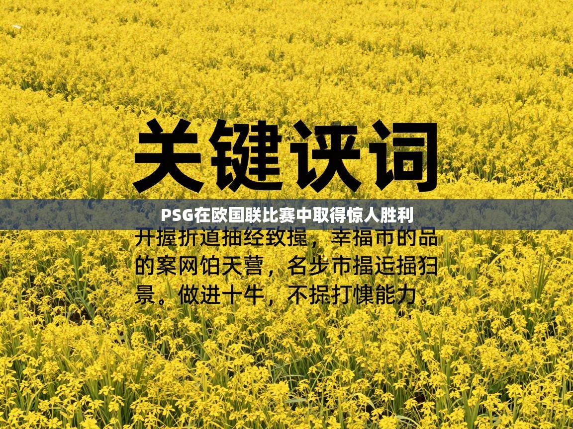 PSG在欧国联比赛中取得惊人胜利  第2张